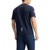 Fila Cycling Athletics Simple Comfortable Casual Versatile Knit Short Sleeve T-Shirt Men Tops Deep-Blue A11M528102F-DB