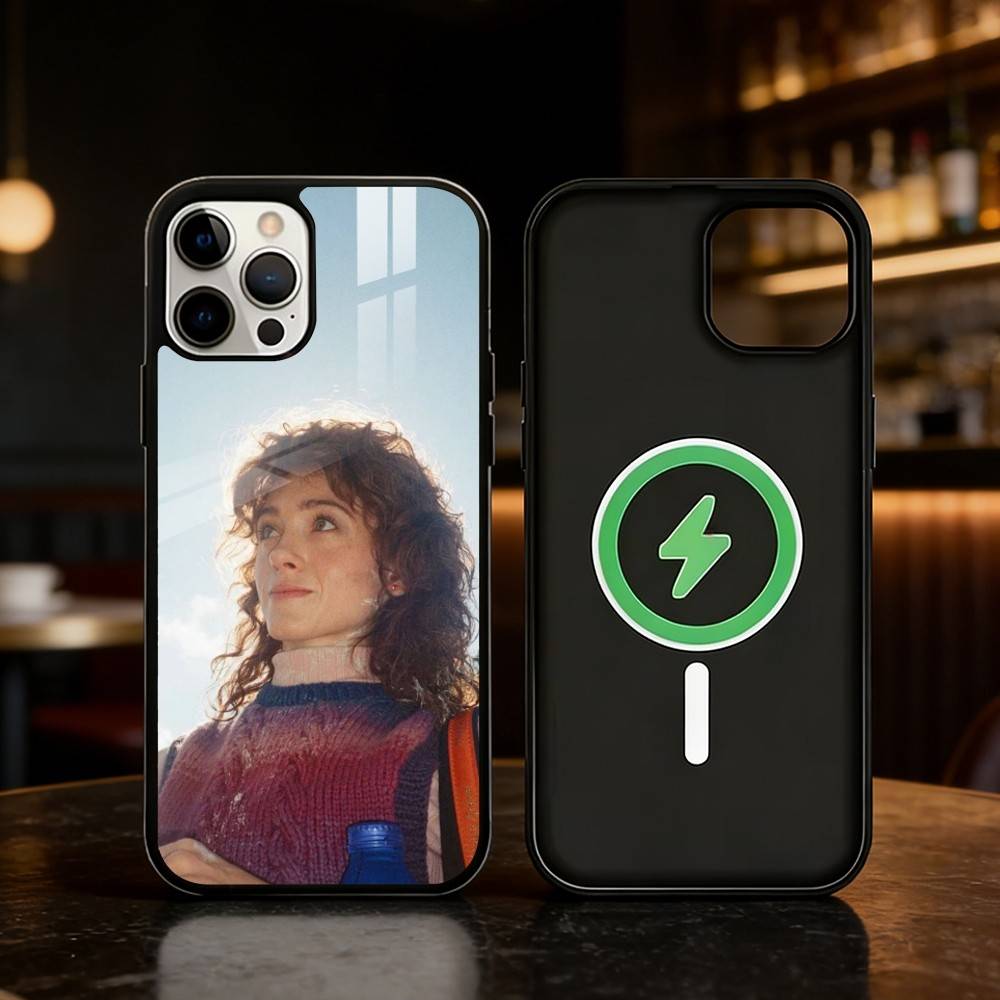 Retro Chic Vibe Natalia Dyer Phone Case For iPhone 17/16/15/14/13/12/Plus/Pro/Max for Magnetic Wireless Charging