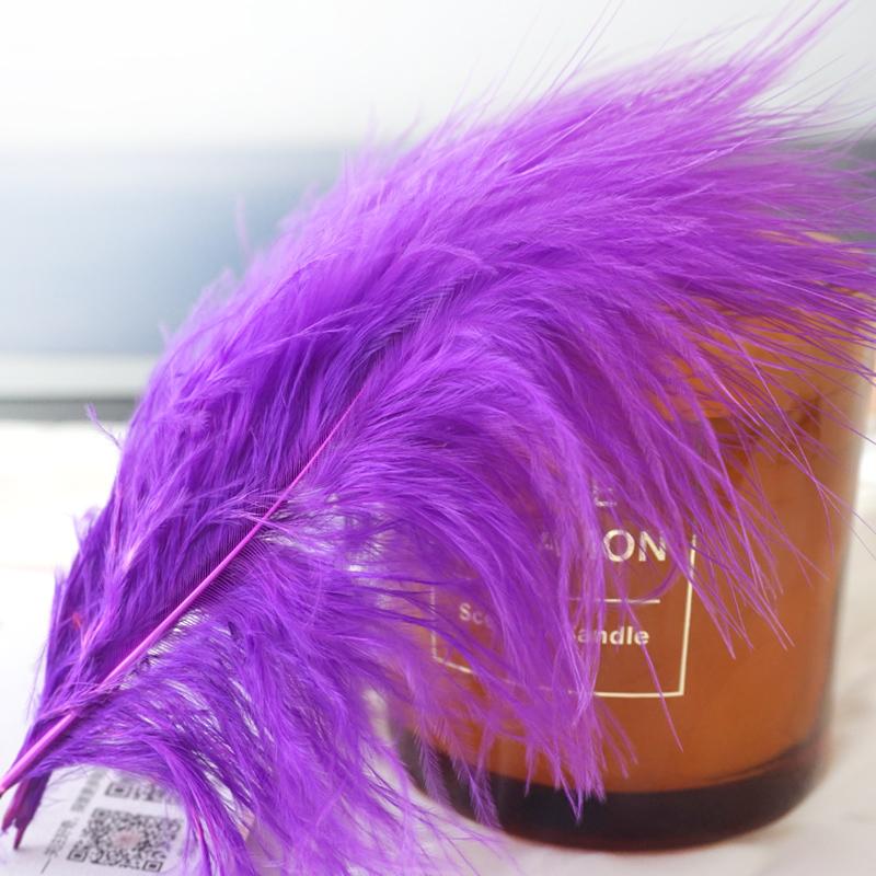 50Pcs Fluffy Turkey Marabou Feather 10-15Cm Turkey Feathers Decoration Accessories For Jewelry Clothes Wedding Plumes DIY Crafts