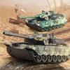 2.4G Remote Control Tracked Tank With Lights 5 11Ch Remote Control Armored Vehicle Model Kids Toys Multiplayer Competition Game