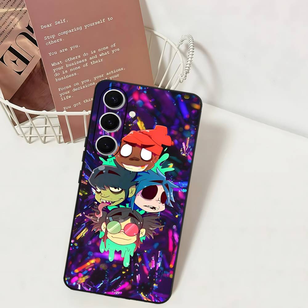 

Art Pop Band G-gorillazS Music Phone Case For Samsung S 24 Fe 25 Ultra Plus 20 Lite 21 30 22 23 24 22 Ultra 5G Fundas Samsung S21Ultra