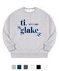 TI.GLAKE Reprint Logo Oversized Sweatshirt [Fleece Lining] (Type B)