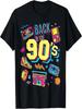 Herren Damen Kinder Vintage Retro Back To 90's Grafikdesign T-Shirt