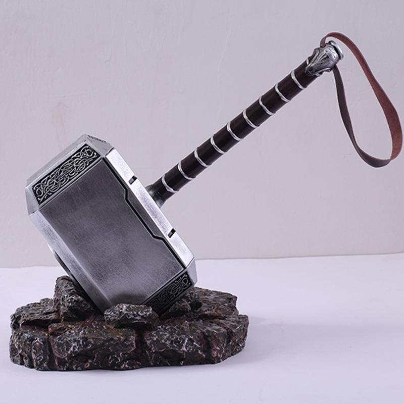 Enhanced 1:1 Thor Hammer Replica - Avengers 4 Collectible Model Toy