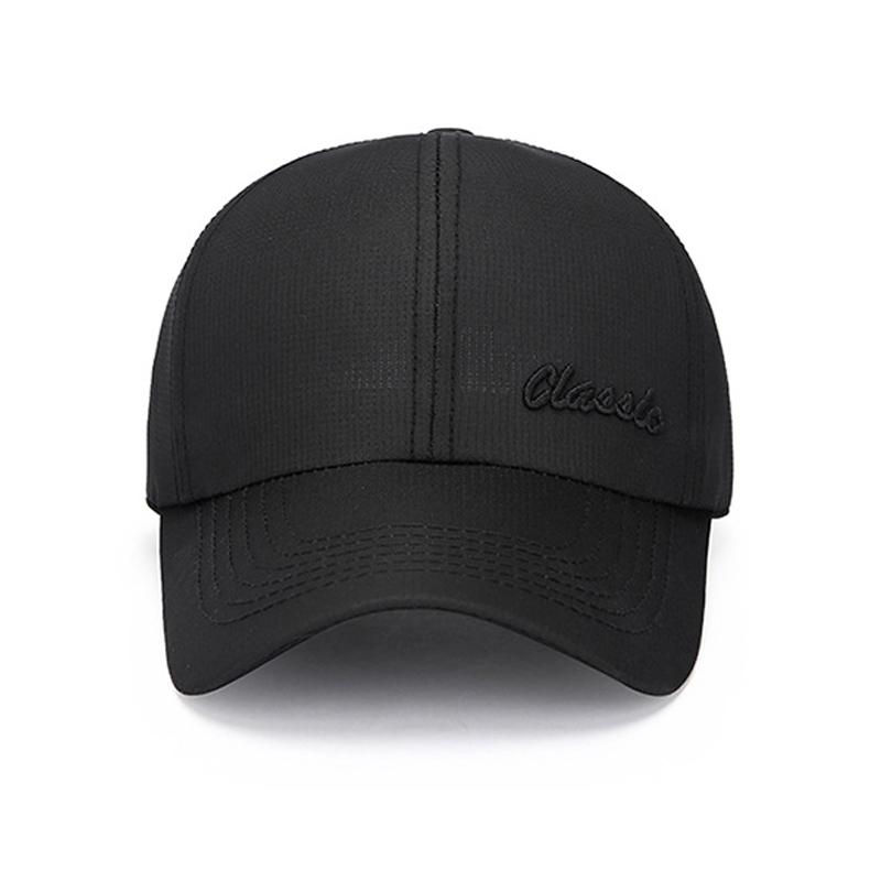 Spring Autumn Men's Embroidered Letter Baseball Cap Middle-Aged Sun Hat Outdoor Sports Visor Hats Fishing Hat Peak Cap