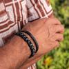 PIG & HEN Bold Bob Bracelet - Black X Black