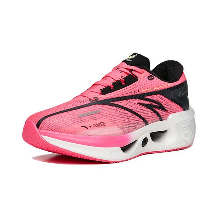 Anta Hailang GT Professional Racing Running Shoes Kids Sneakers Red Black 322225599-2