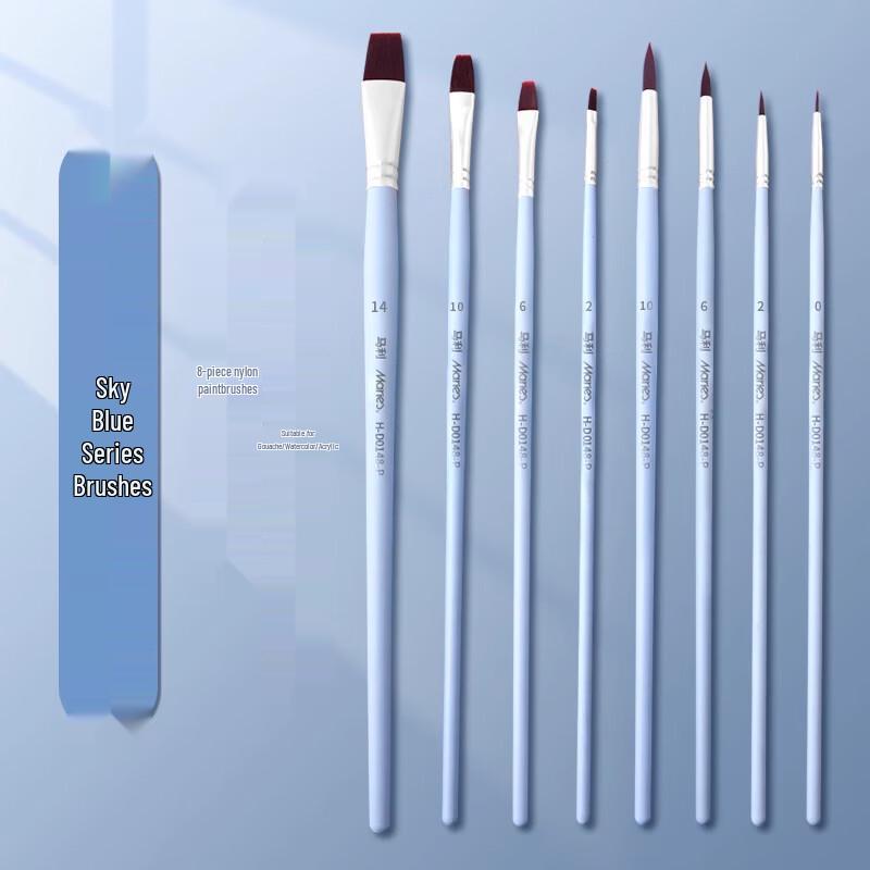Mali Professional 8-Piece Art Brush Set