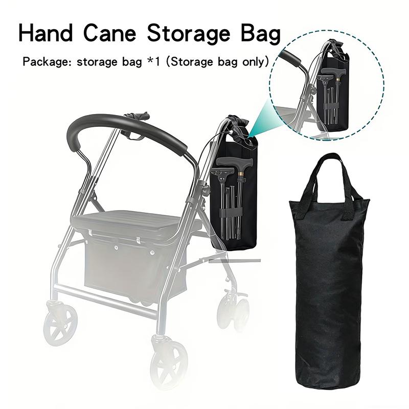 Folding Cane Storage Bag, Portable Elderly Cane Pouch, Trekking Pole Handbag, Cane Protective Sleeve (Cane Not Included) A
