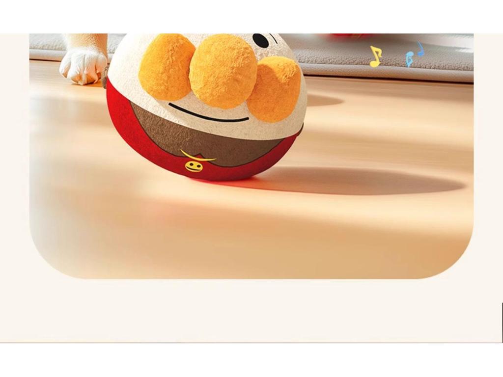 Electric Bouncing Dog Toy Ball - Self-Entertaining, Sounding, Durable, Teeth-Grinding for Puppies and Corgis