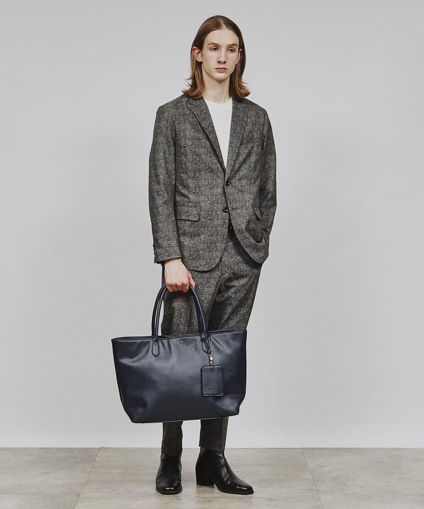 Takeo Tote Bag Leather Tote Bag 97901330 Black 00 [TK Kikuchi] Men's (019)