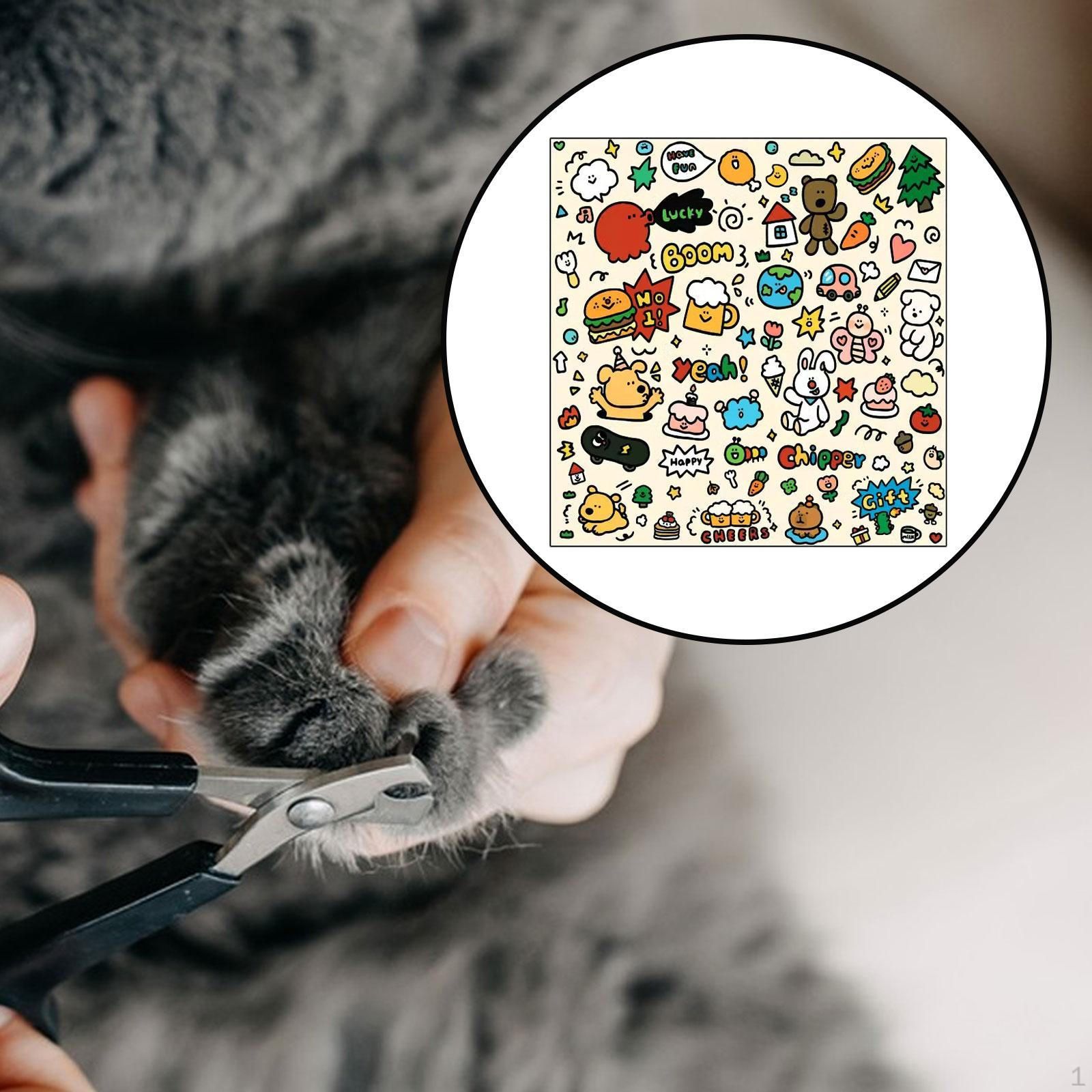 

Cat Grooming Wrap Blanket Anti Scratch for Brushing Soft Cloth Pet Tool Multipurpose Nail 35cmx35cm