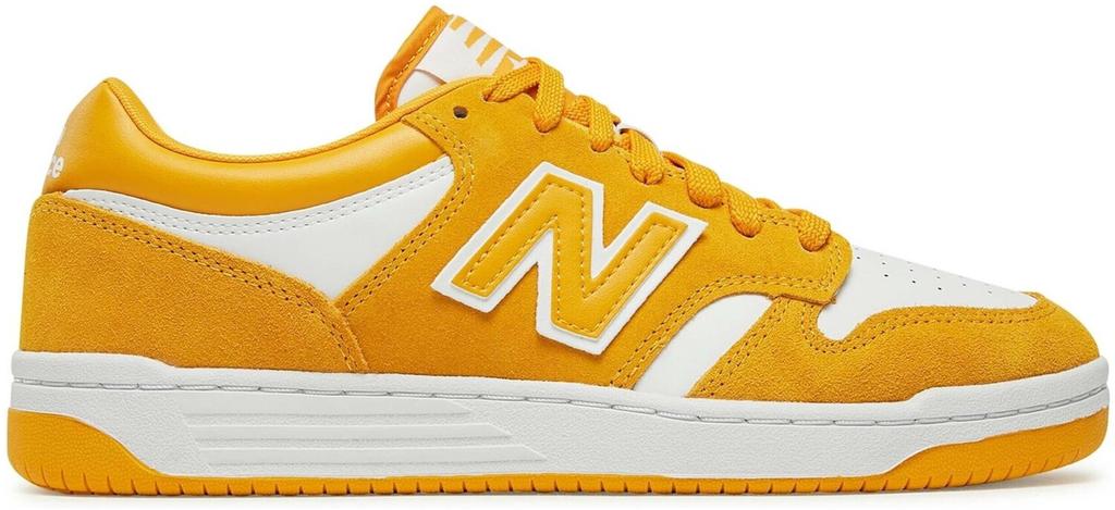 Кроссовки New Balance 480 BB480 Low white/varsity gold