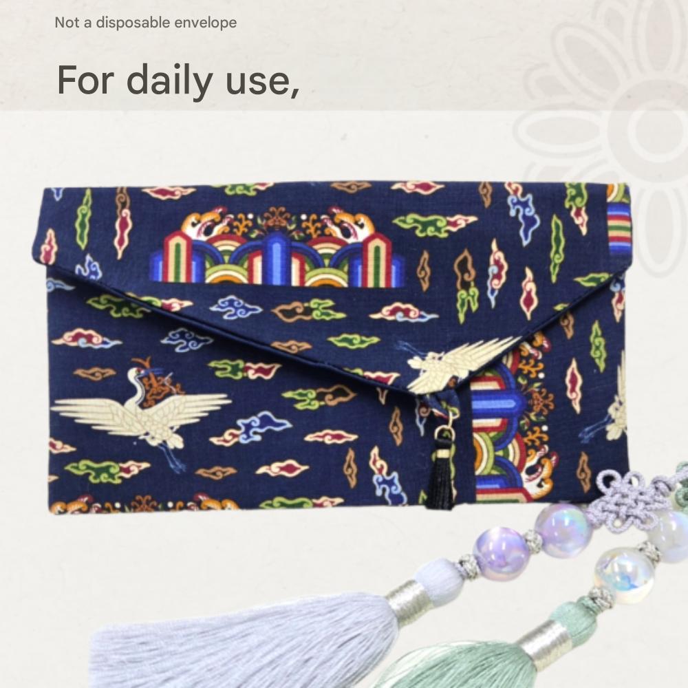 Siot Moment Handmade Korean Traditional Pattern Premium Cash Envelope and Card Wallet
