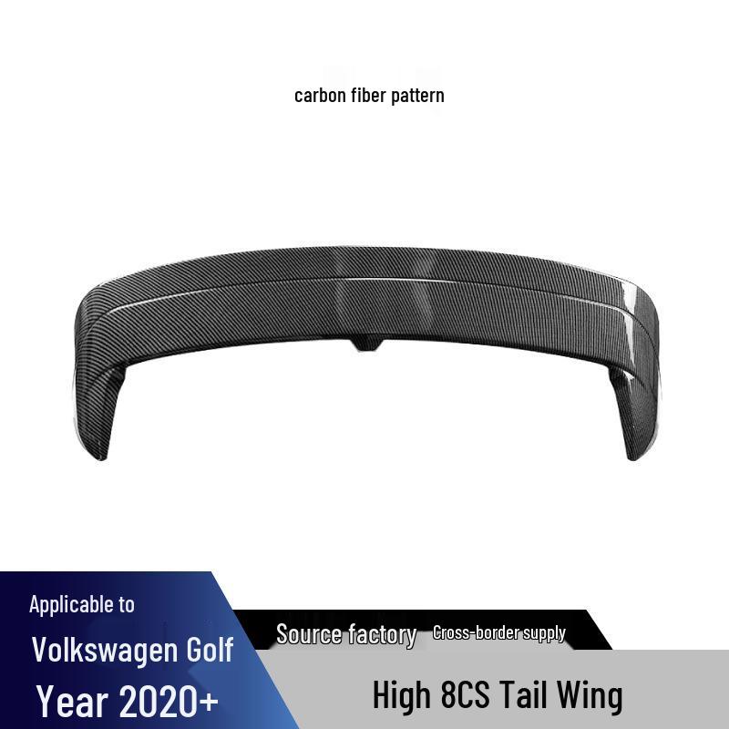 Volkswagen Golf Standard Edition Full Body Kit: Front Lip, Louvers, Side Skirt, Rear Lip, Rear Spoiler.