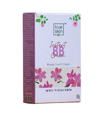 True Skin Instant BB Cream| Lightweight Multifunctional | 30g | Best BB Cream