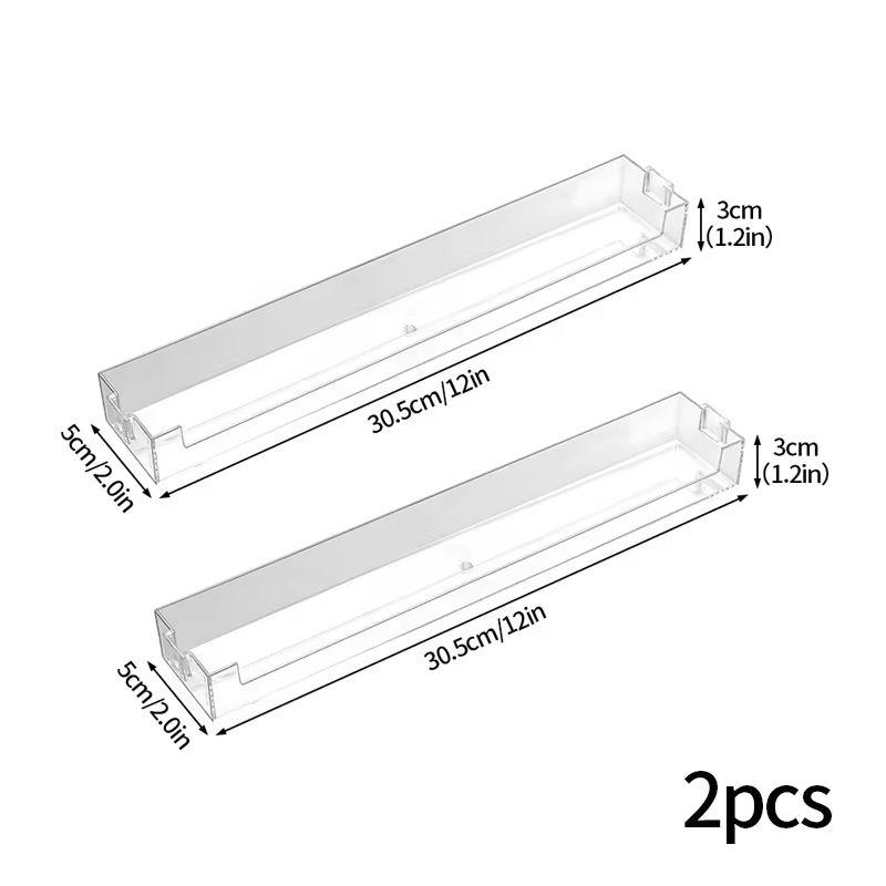 Wall Mounted Display Stand Transparent Acrylic Doll Blind Box Storage Organizer Glassses Rack Children Bookshelf Wall Shelves