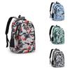 Unisex Polyester Lined Backpack With Breathable Arc Shoulder Straps For Daily Outfits