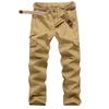 Men's Winter Plus Velvet Multi-Pocket Casual Work Pants - Trendy, Large Size, Thick Fat Trousers