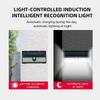 190led Solar Led Light Outdoor Garden Decoration Wall Lamp With 4 Mode IP65 Waterproof Solar Motion Sensor Light For Yard Door