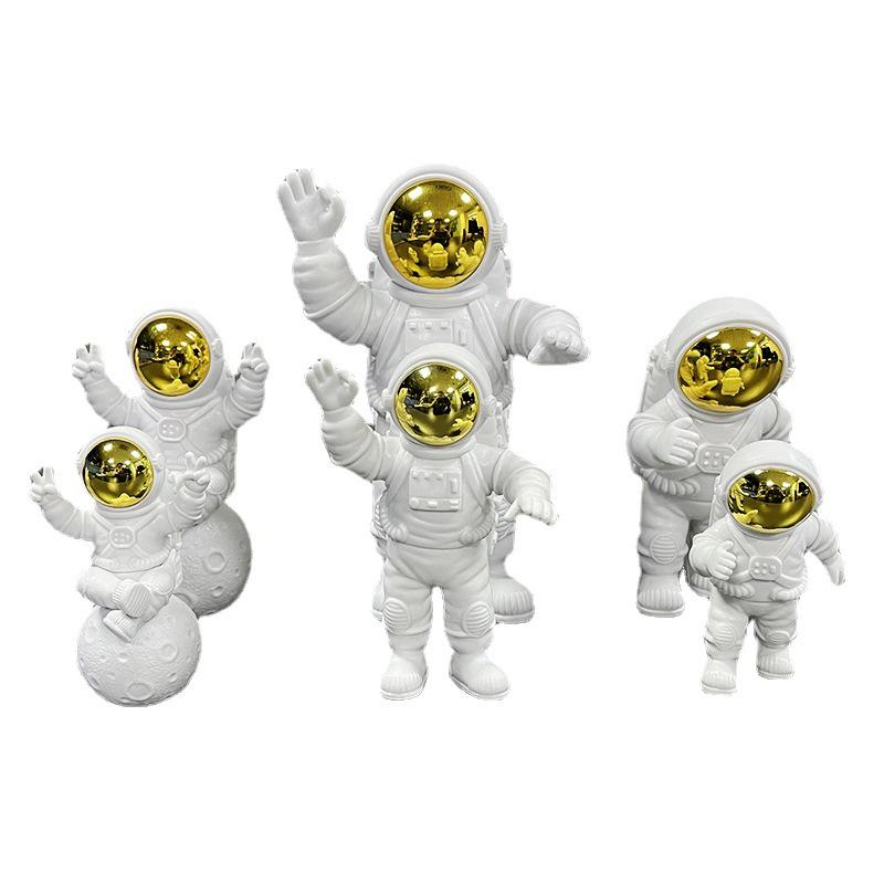 Kleiner Astronauten-Anhänger - Weltraummann-Dekoration für Wohnzimmer, Zuhause, Weinschrank oder als Einweihungsgeschenk