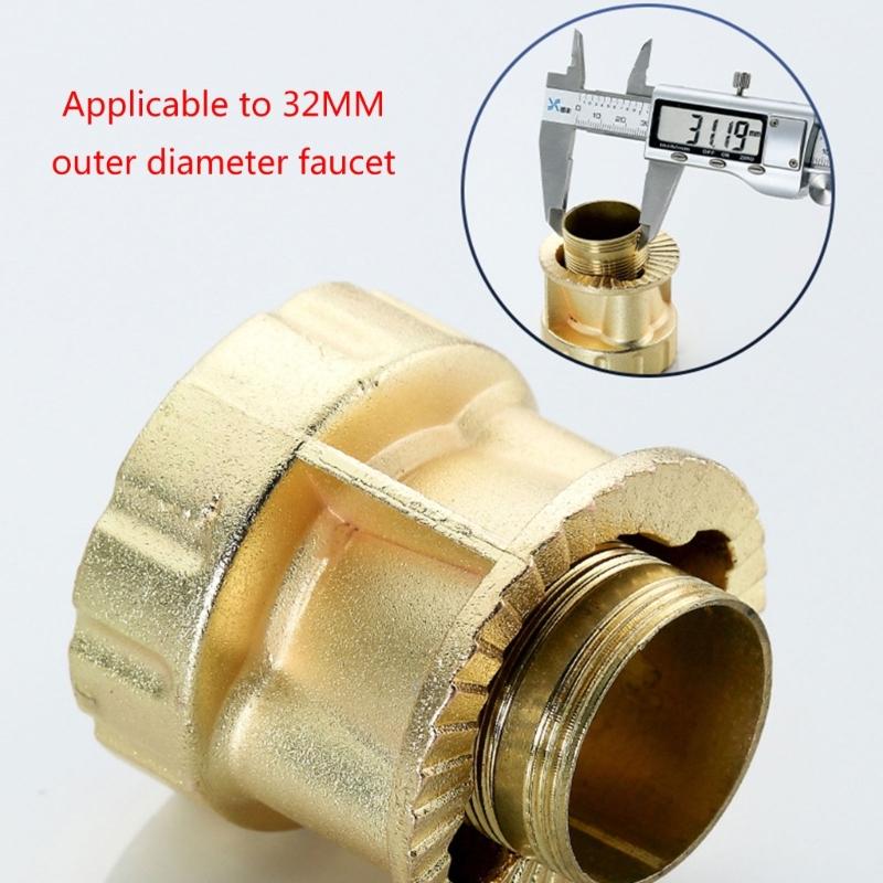 Reliable & Stable Faucet Attachment Versatile Sink Faucet Accessory Faucet Fix Faucet Mounting Nut for Home Public Place