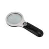 Lighted Magnifying Glass LED Light Acrylic Double Optical Lens High Transparency Portable Magnifying