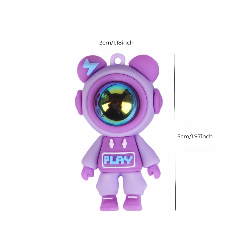 Astronaut Design Car Air Freshener, Car Trend Aromatherapy Clip, Car Interior Trim Clip, Eid al-Fitr Happy