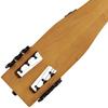 Anygig Portable Travel Electric Guitar, 82cm, 1.6kg, Brown, 25.5" Full-Scale, Right-Handed, with Gig Bag