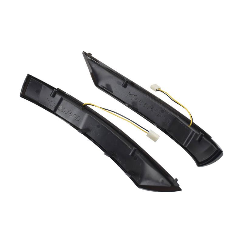 2PC LED Mirror Light For VW Volkswagen Touareg 2007 2008 2009 2010 Car-Stying Rear Mirror Dynamic Turn Signal Indicator Light