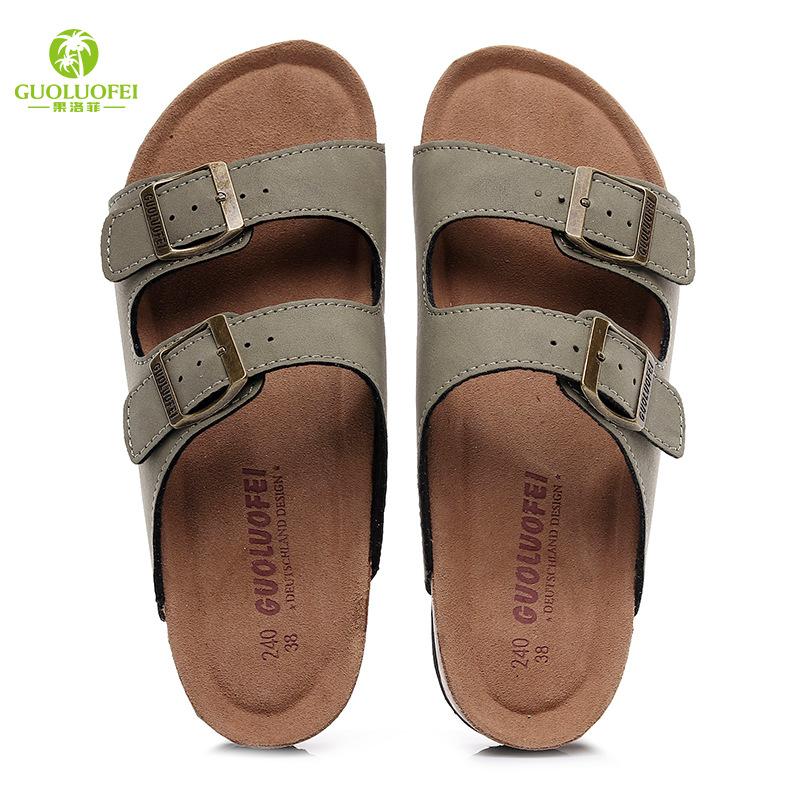 Fashion Women Suede Clogs Slippers Soft Insole Sandals With Arch Support Shoes Outdoor Beach Suede Clogs Slippers Slides For Men