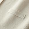 Women's 2025 Fall Sweet Style Loose Round Neck Coat with Decorative Pockets