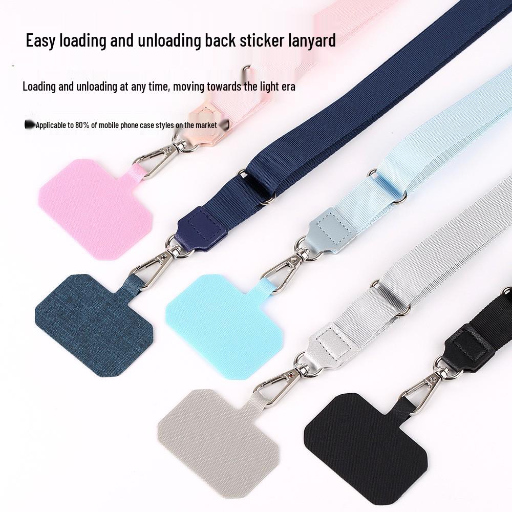 Nastavitelná crossbody šňůrka na telefon s klipem proti ztrátě