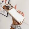 Ultra Thin Plating Clear Hard PC Phone Case For iPhone 18 17 16 15 14 Pro Max Lens Protection Shockproof Frameless Cooling Cover