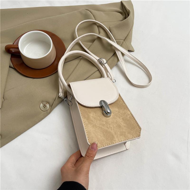 Stylish And Versatile Pu Mini Crossbody Bag For Women With Vintage Chic Design