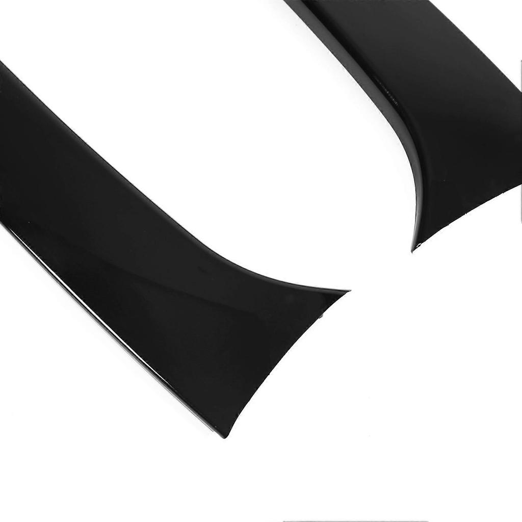 2pcs Rear Window Side Spoiler Wing Gloss Black ABS Antiaging Replacement for 1 Series F20 F21 2012?2019