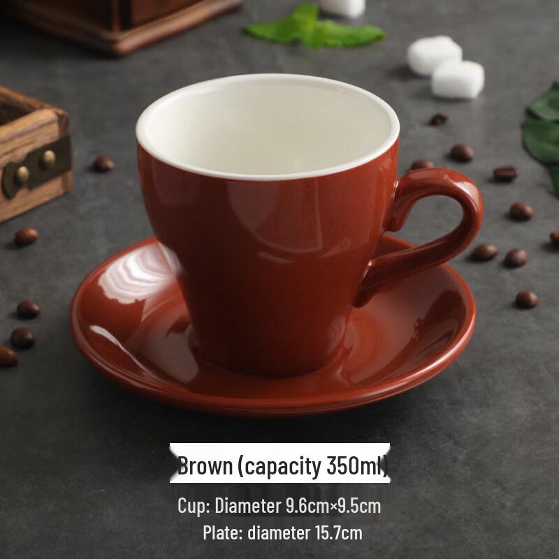 Nufeng Bunte Keramik-Tulpen-Kaffeetasse