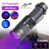 365/395nm Mini UV Flashlight Zoom Blacklight Ultraviolet Torch Money Pet Urine Invisible ink Marker Stain Scorpion Detector Lamp