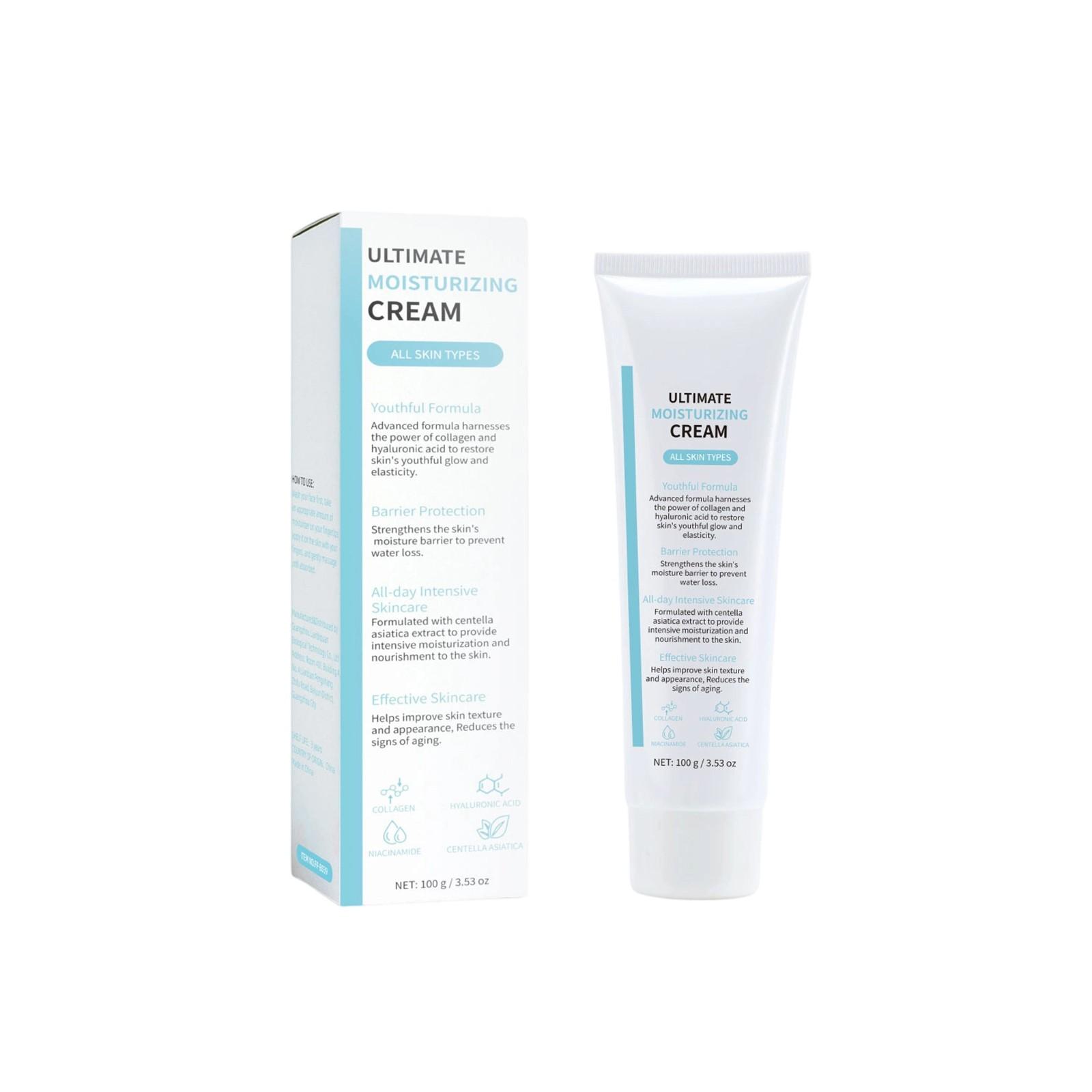 

Увлажняющий крем для лица, Ежедневный увлажняющий крем-паста для лица с церамидами 100 мл One Size