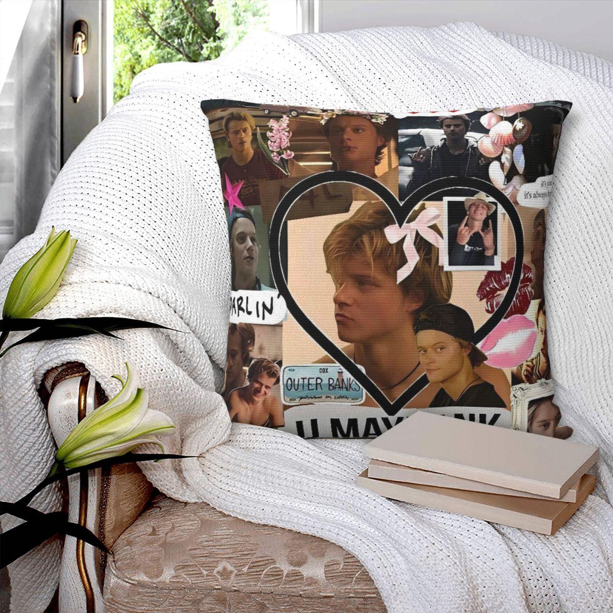 Fine Glasses Unisex Pillow Cover Rudy Pankow Vintage Jj Maybank Design Cushion Cover Kawaii Pillow Case For Office Car Home Decorative Pillowcases