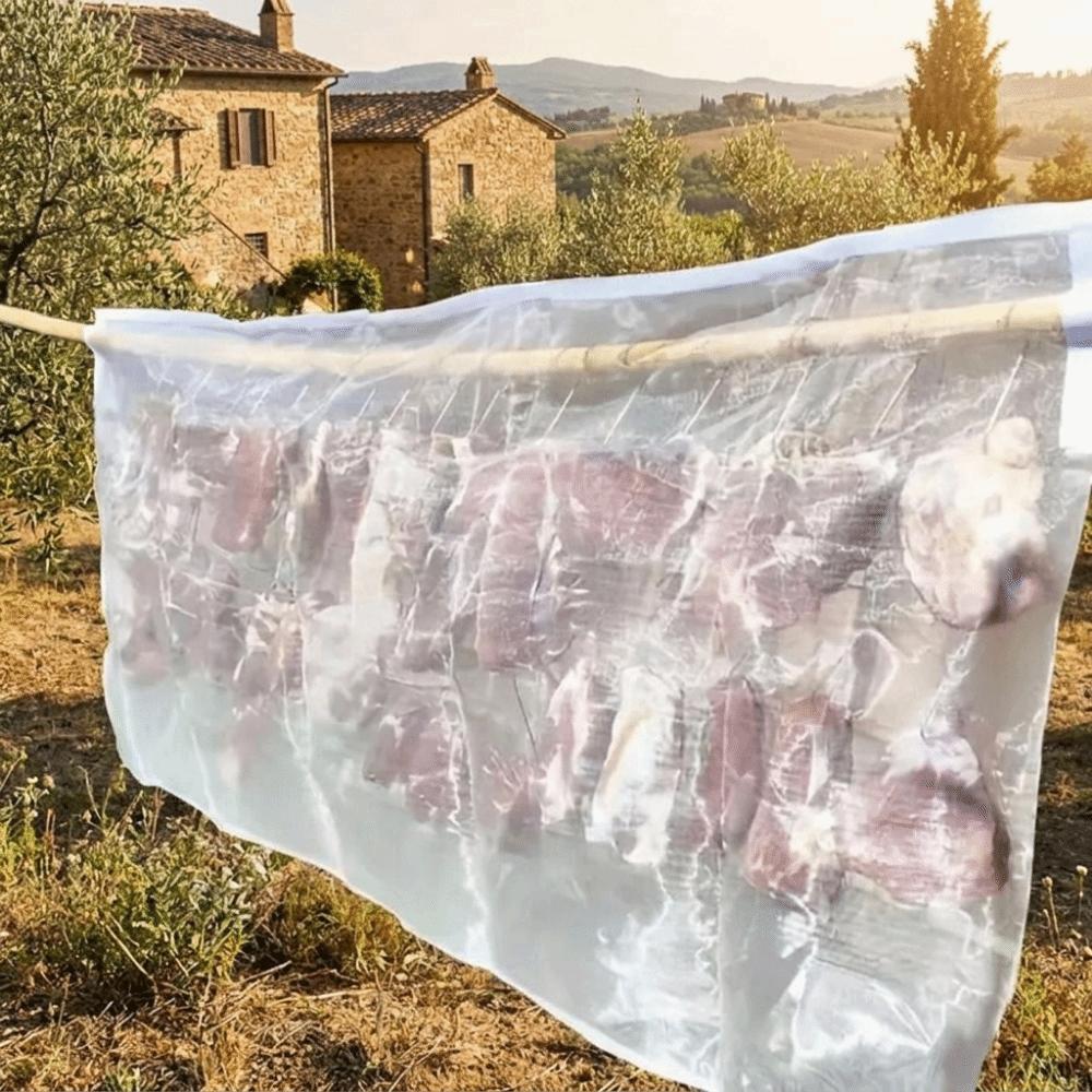 3PCS Insect Bird Cured Meat Mesh Bag Anti-fly Dried Meat Ham Storage Bag Mesh Hanging Bags  Seafood