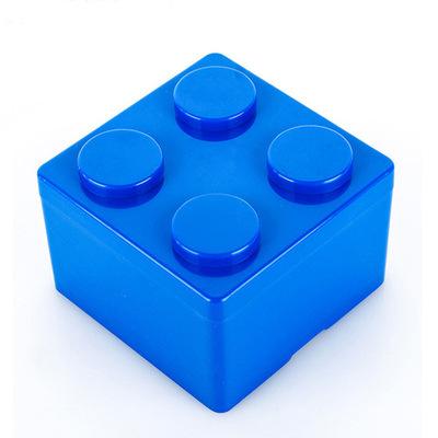 Modular Stackable Storage Container, Building Block Design Plastic Box for Toys & Crafts, Space-Saving Organizer