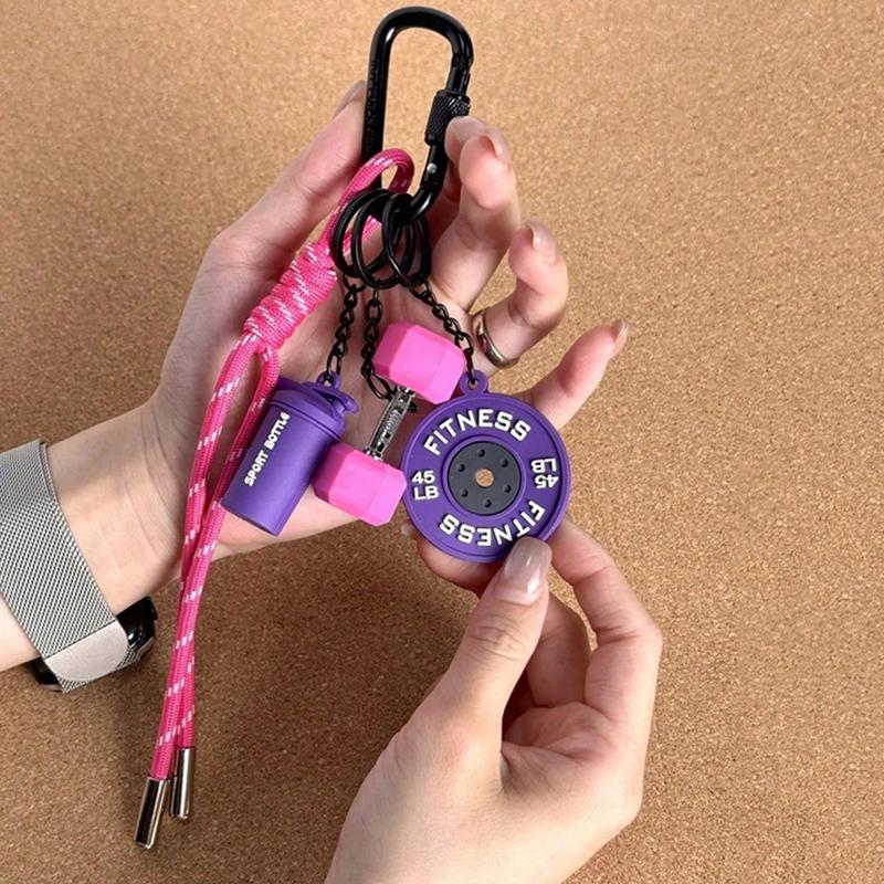 Sport Style Handmade Nylon Woven Rope Bag Pendant Cute Candy Color Fashion Backpack Handbag Hanging Bags Accessories