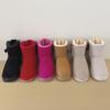 Women's Mid-Calf Bow Snow Boots - Plus Velvet, Thick Warm Cotton, Large Size Winter Footwear