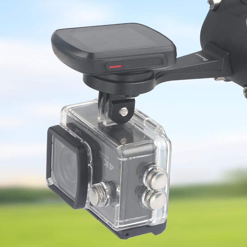 Bicycle Stem Computer Extension Stand Headlight Holder For Tarmac SL7/SL8 Camera Mount Bracket Fits DJI Insta360 Gopro Adaptors