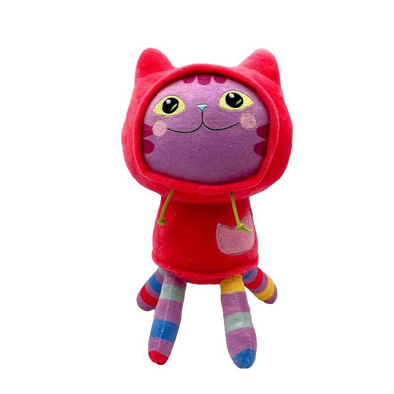 Plush Gabbys Dollhouse Toy Stuffed Pillow Cat Carlita Plushie Doll Kids Gifts