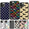 Dachshund Teckel Dackel Dog Coque Shell For iPhone 17 Air 15 16 14 13 12 Pro Max 11 Pro Max Plus Phone Case Cover