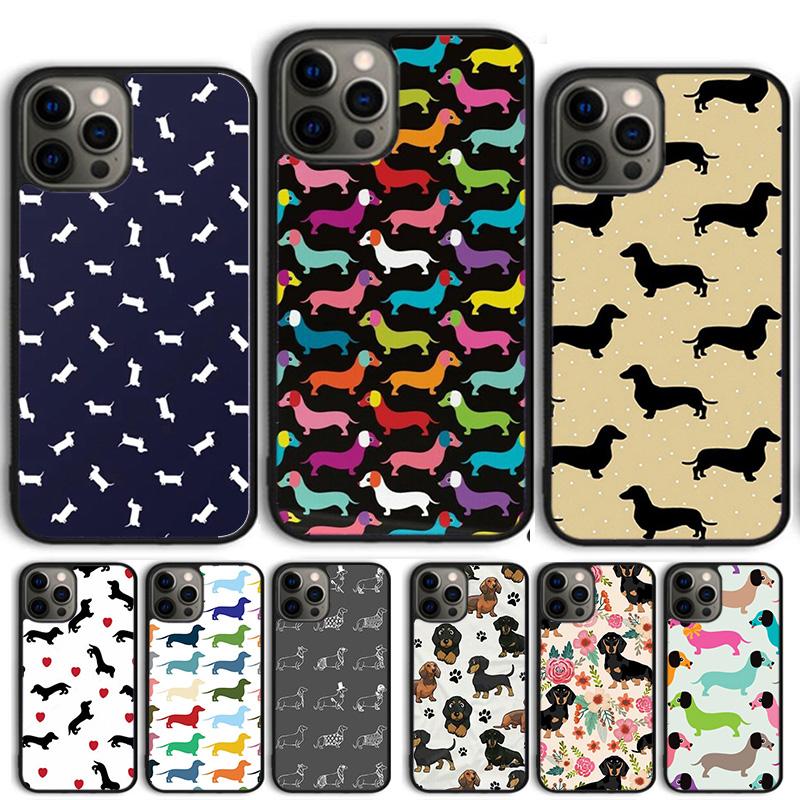Dachshund Teckel Dackel Dog Coque Shell For iPhone 17 Air 15 16 14 13 12 Pro Max 11 Pro Max Plus Phone Case Cover