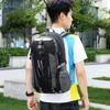 Polyester Climbing Rucksack Breathable Fishing Bag Large Capacity Wear-resistant Layered Storage Lightweight for Office Travel