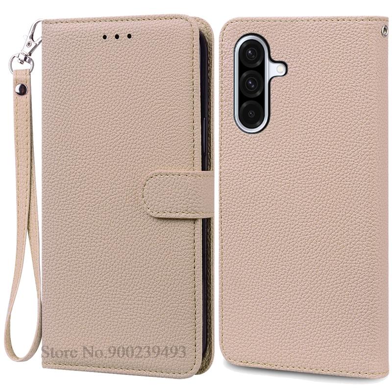 For Samsung A36 Case Leather Flip Wallet Cover For Samsung Galaxy A36 5G Case Soft Silicone Book Cover Coque Fundas Shell